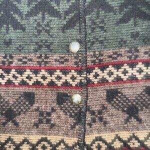 Woolrich Heavy Blanket Vest Womens L